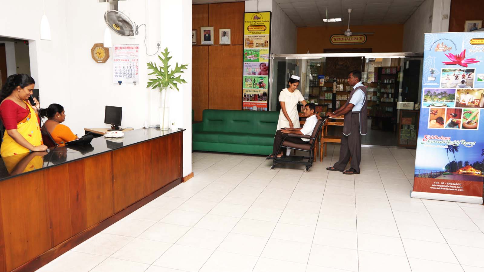 Ayurvedic Doctors in Sri Lanka Consultation at Siddhalepa Hospital